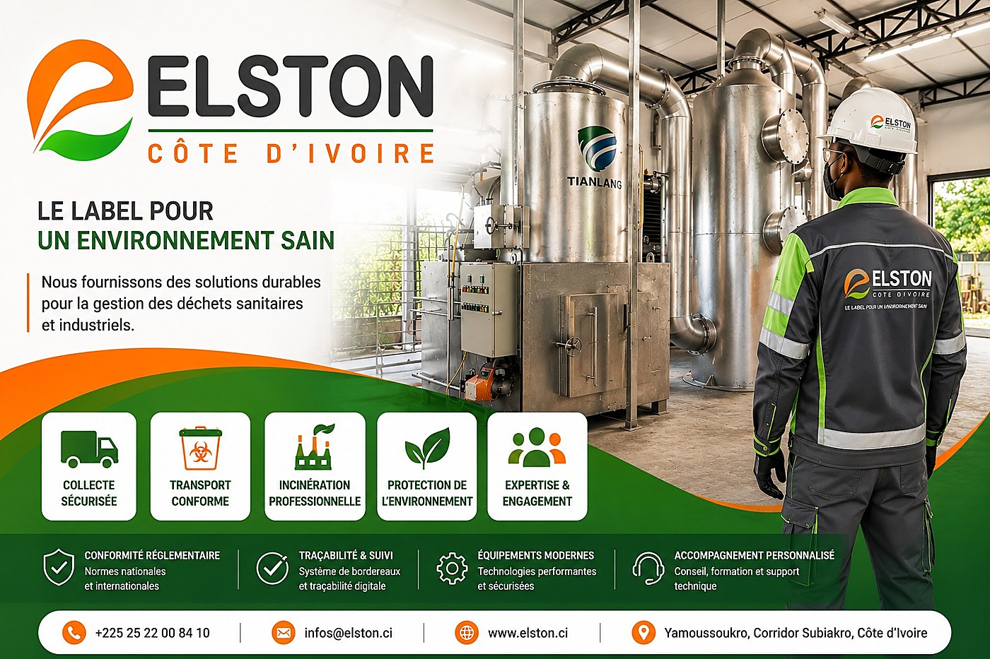 ELSTON Côte d'Ivoire — Le label pour un environnement sain